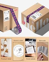 vretti Címkenyomtató USB - DHL Kompatibilis Szállítási Címkenyomtató 4x6 Méretben, Amazon, Etsy, Ebay, UPS Webshopokhoz, Windows/Mac Rendsze 6