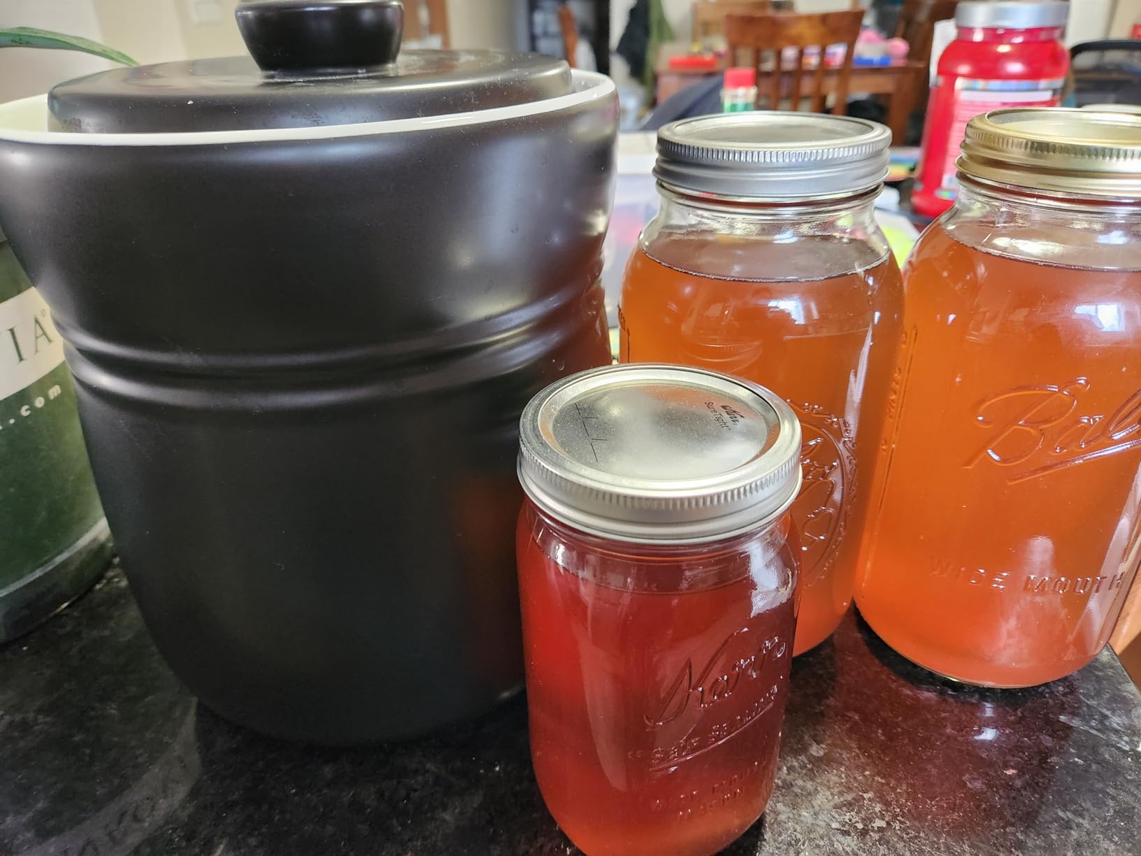Customer photo of the Fermentation Crock, 7L