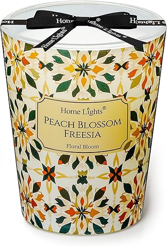 HomeLights - Velas perfumadas para mujeres y hombres, frascos de velas de 6.7 oz, vela de aromaterapia de una sola mecha, ideal para texturas
