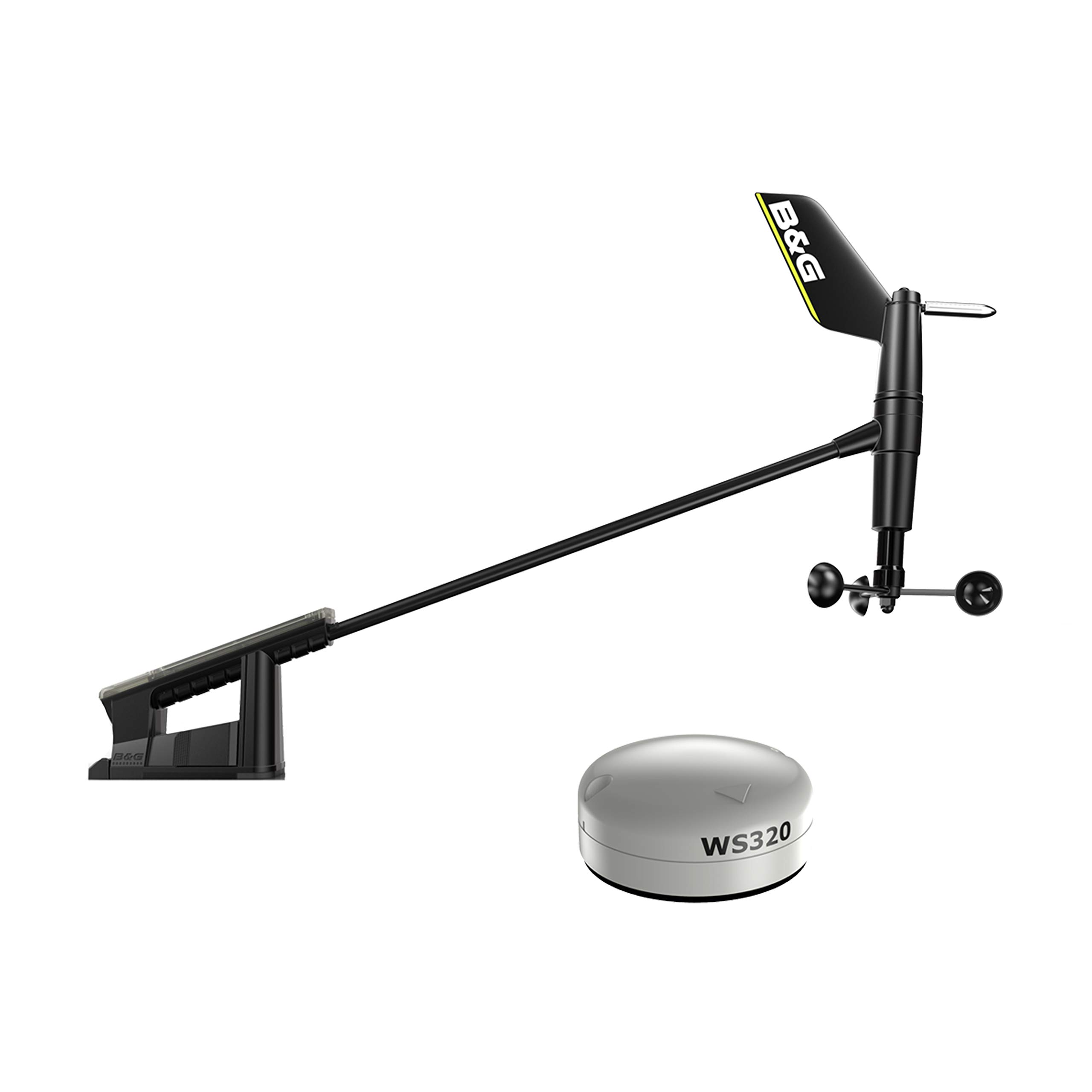 Lowrance WS320 Wireless Wind Pack, with Interface, Black, Large