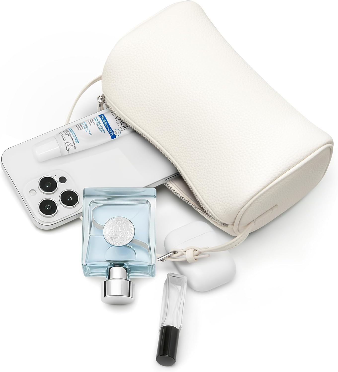 Hobo Crossbody Bags For Women,Vegan Leather Barrel Bag For Ladies,Designer Mini Pruse With Adjustable Strap - Image 6