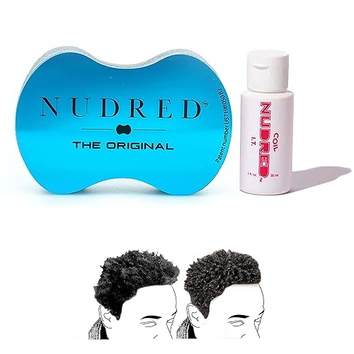 Miniatura 2 de Coil I.T. Formula + Mini cepillo de esponja para el cabello azul con agujeros pequeños, hidratante definidor de rizos para bobinas, giros y cabello