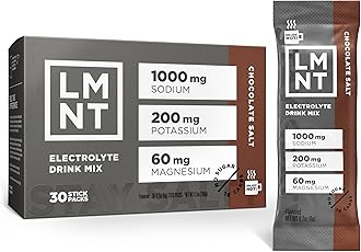 LMNT Zero Sugar Hot Chocolate or Coffee Mixer - Chocolate Salt | Drink Mix | 30-Count