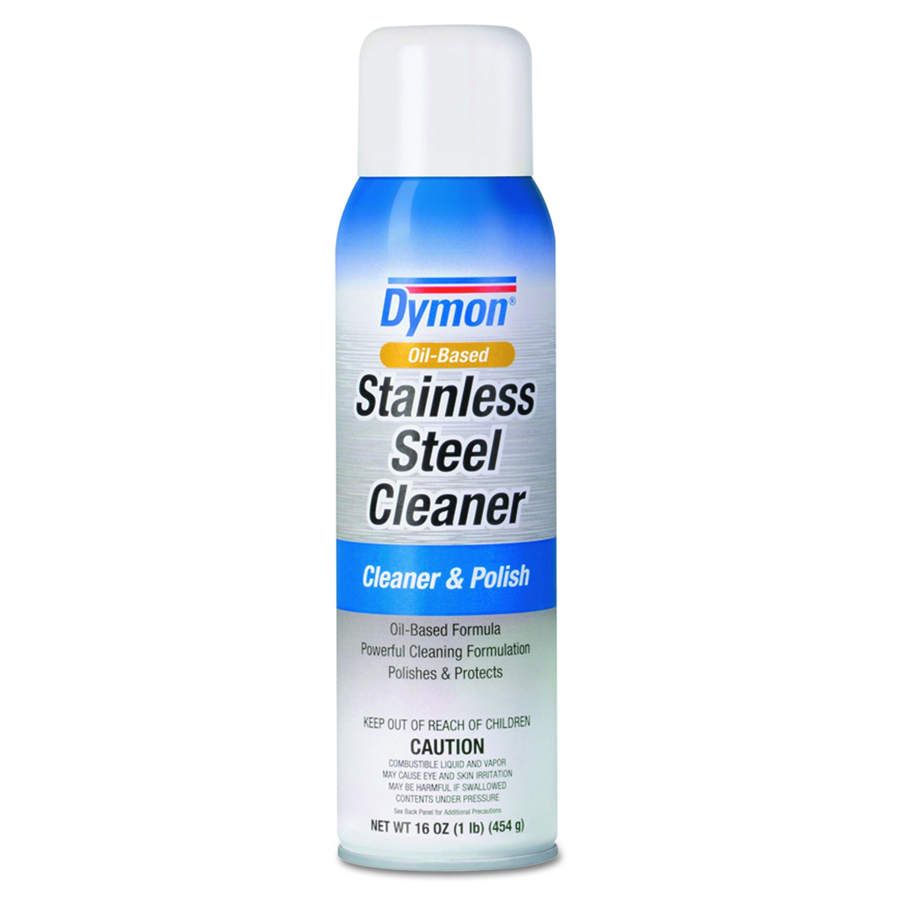 Dymon 20920 Stainless Steel Cleaner, 16oz, Aerosol (Case of 12)