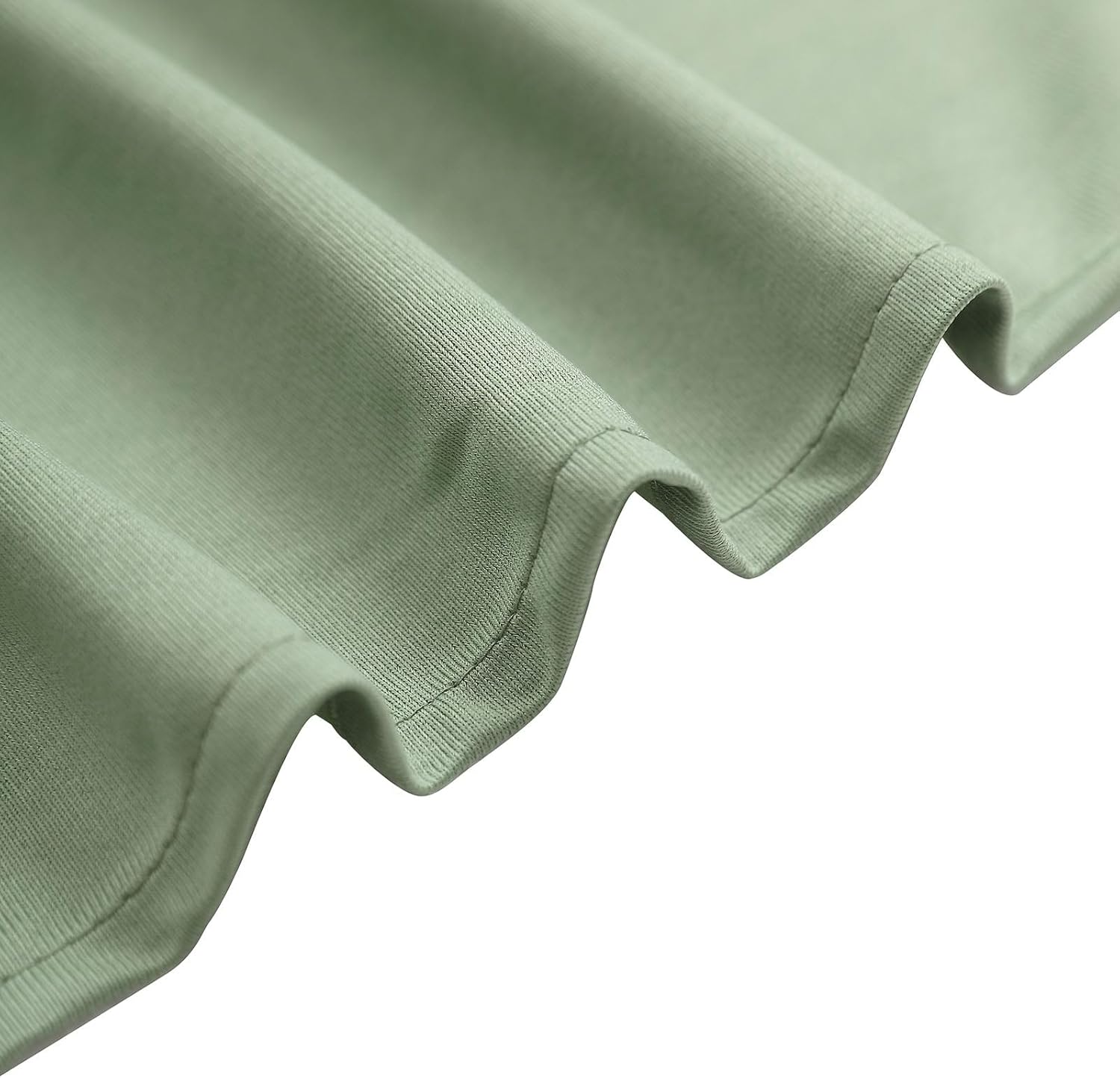 10 ft x 10 ft Eucalyptus Sage Green Polyester Photography Backdrop Drapes Curtains Panels - Wedding Decorations Party Reception Supplies