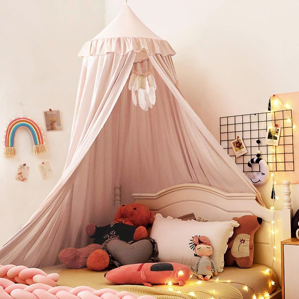 Kertnic Decor Canopy for Kids Bed