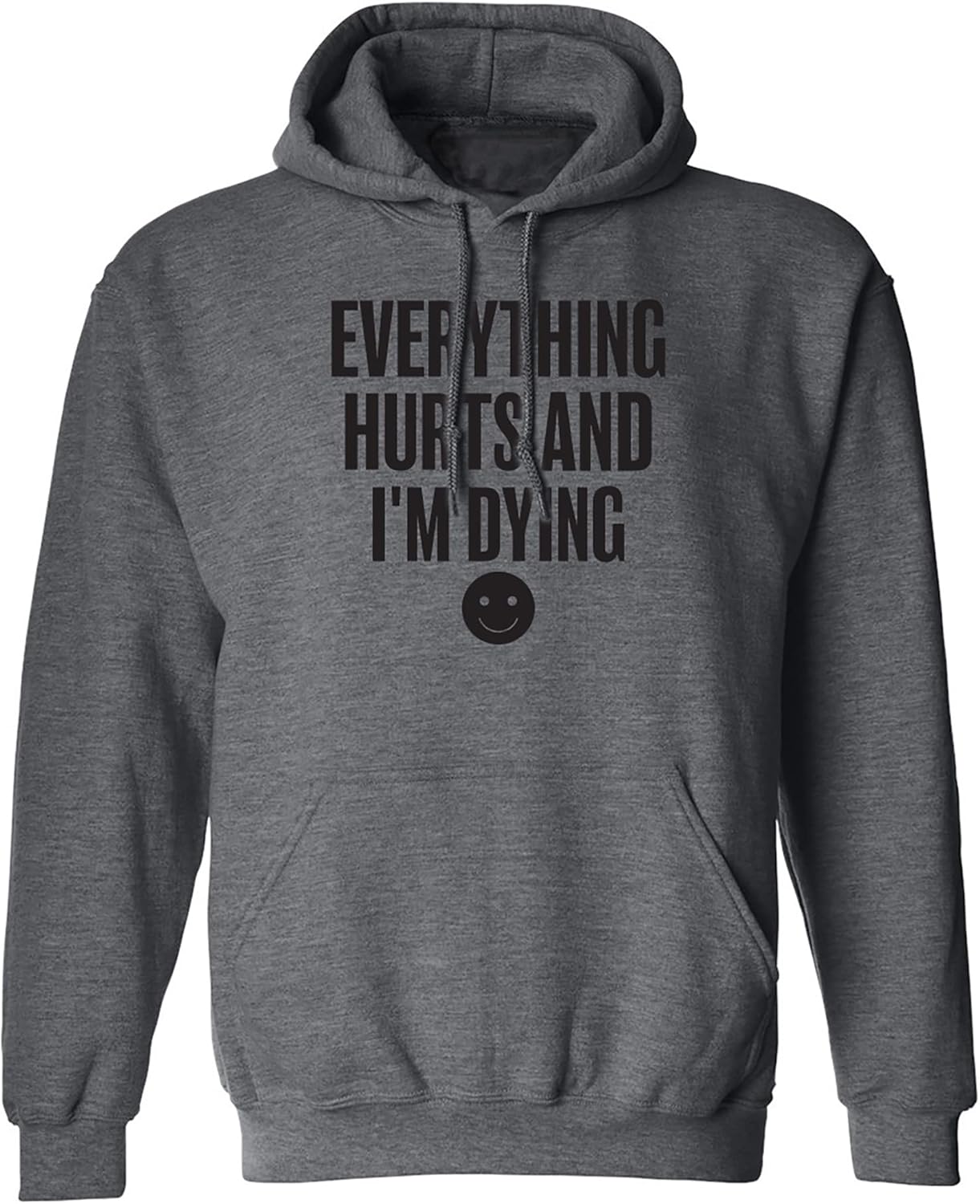 zerogravitee Everything Hurts & I'm Dying Adult Hooded Sweatshirt