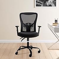 Vista 2 de Frassie Base de repuesto para silla de oficina con ruedas, base de metal resistente para silla de taburete de 2500 libras, pieza de repuesto Negro