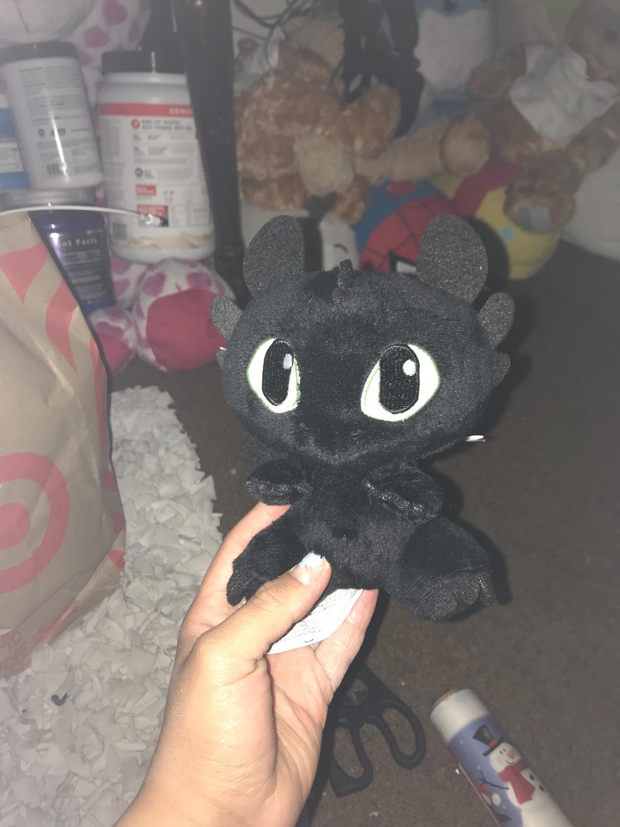 Amazon.com: Dreamworks Dragons, 8 Inch Premium Plush - Toothless : Toys ...