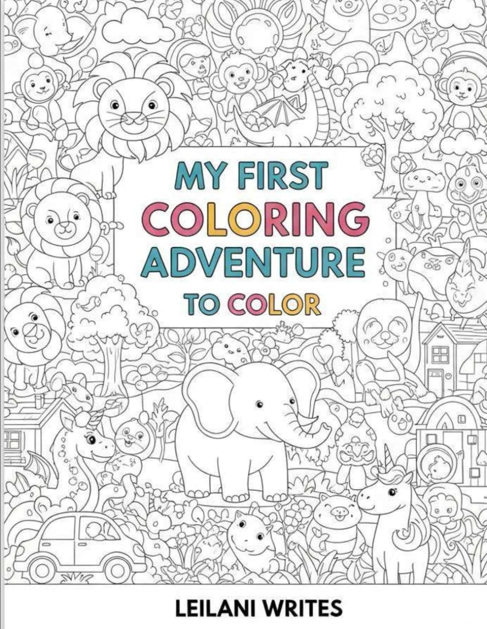 My First Coloring Book: Coloring Book for Kids Ages 3–5