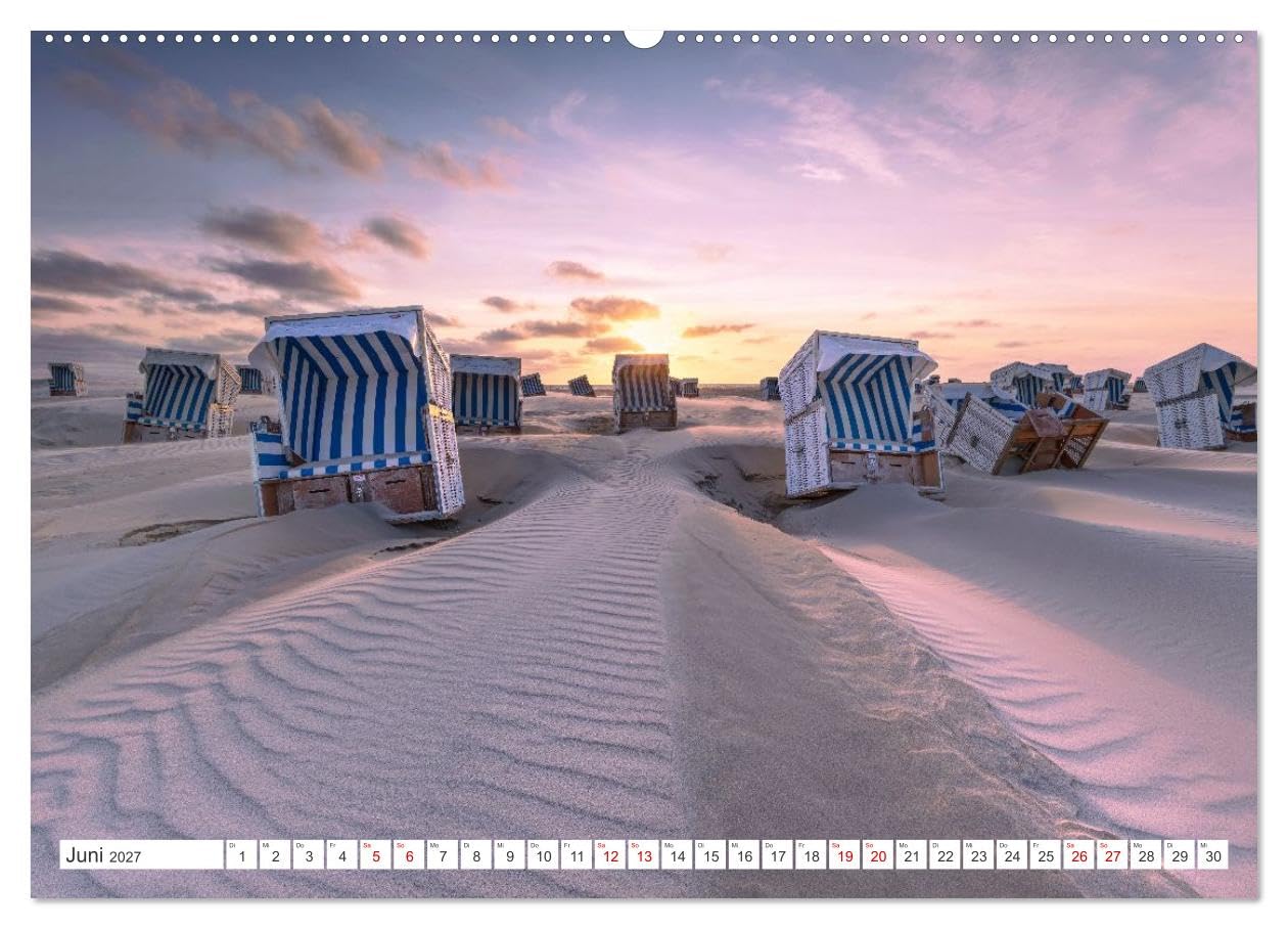 CALVENDO · Schleswig-Holstein - Momente zwischen den Meeren (Kalender 2027) | DIN A2 Querformat · Wandkalender · Deutschlands Norden ist einzigartig