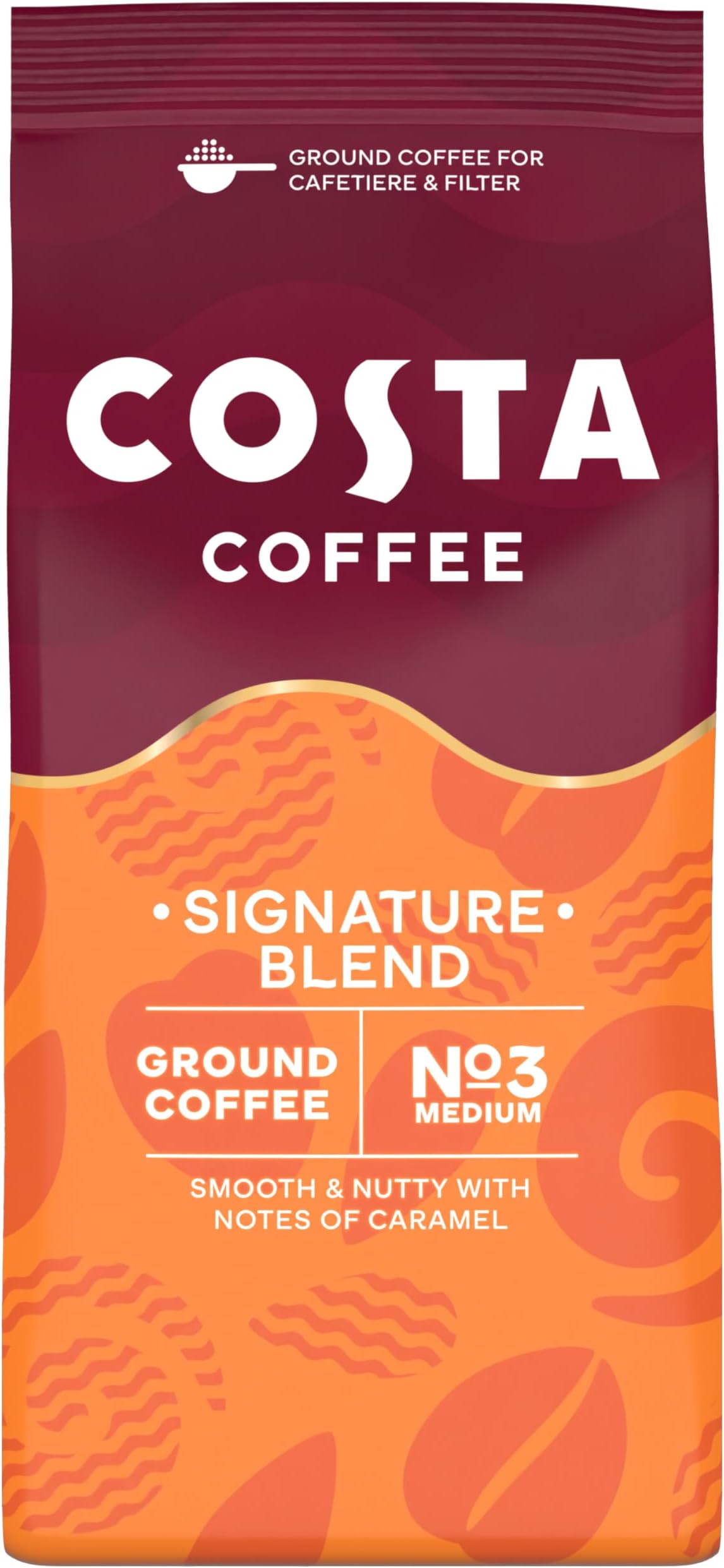 Coffee Mocha Italia Signature Blend Ground for Cafetiere & Filter 200g