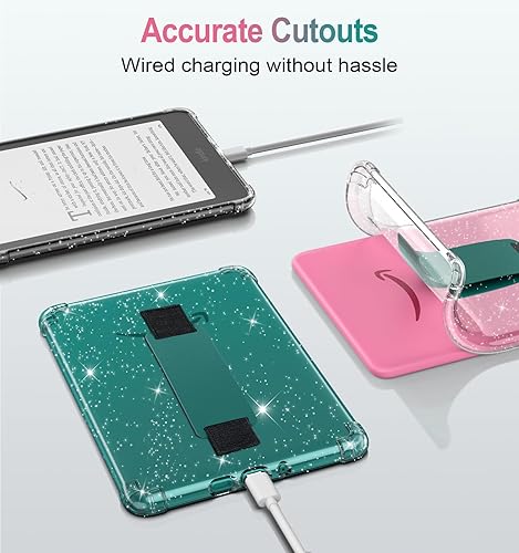 Miniatura 137 de MoKo Funda para Kindle Paperwhite de 6.8" (11ª generación-2021) y Kindle Paperwhite Signature Edition, ultra transparente, suave, flexible, Negro