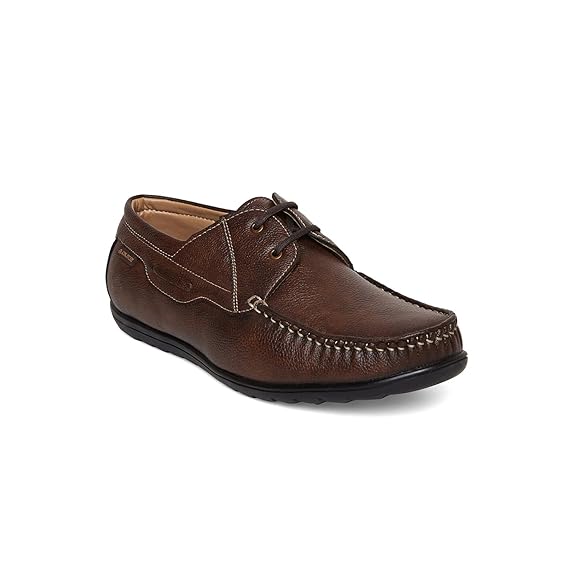 Duke brown casual shoes Clearance