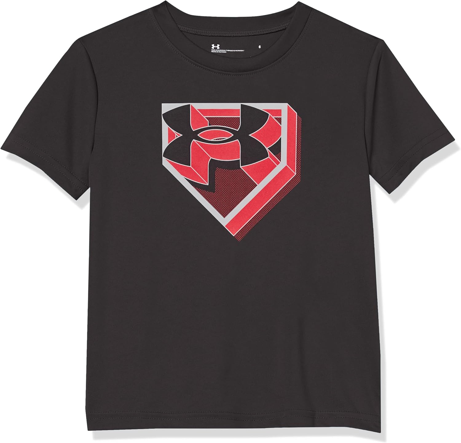 Under Armour Boys Short Sleeve Shirt, Crewneck, Lightweight and Breathable