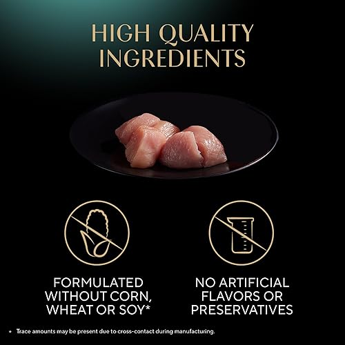 Miniatura 4 de Sheba Perfect Portions - Comida húmeda con porciones cortadas en salsa y sabor a entrante de parrillada mixta salada para gatos, 24 bandejas dobles