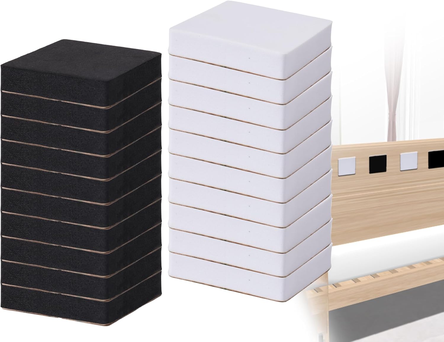 Anti Shake Headboard Stoppers for Bed Against Wall,Bed