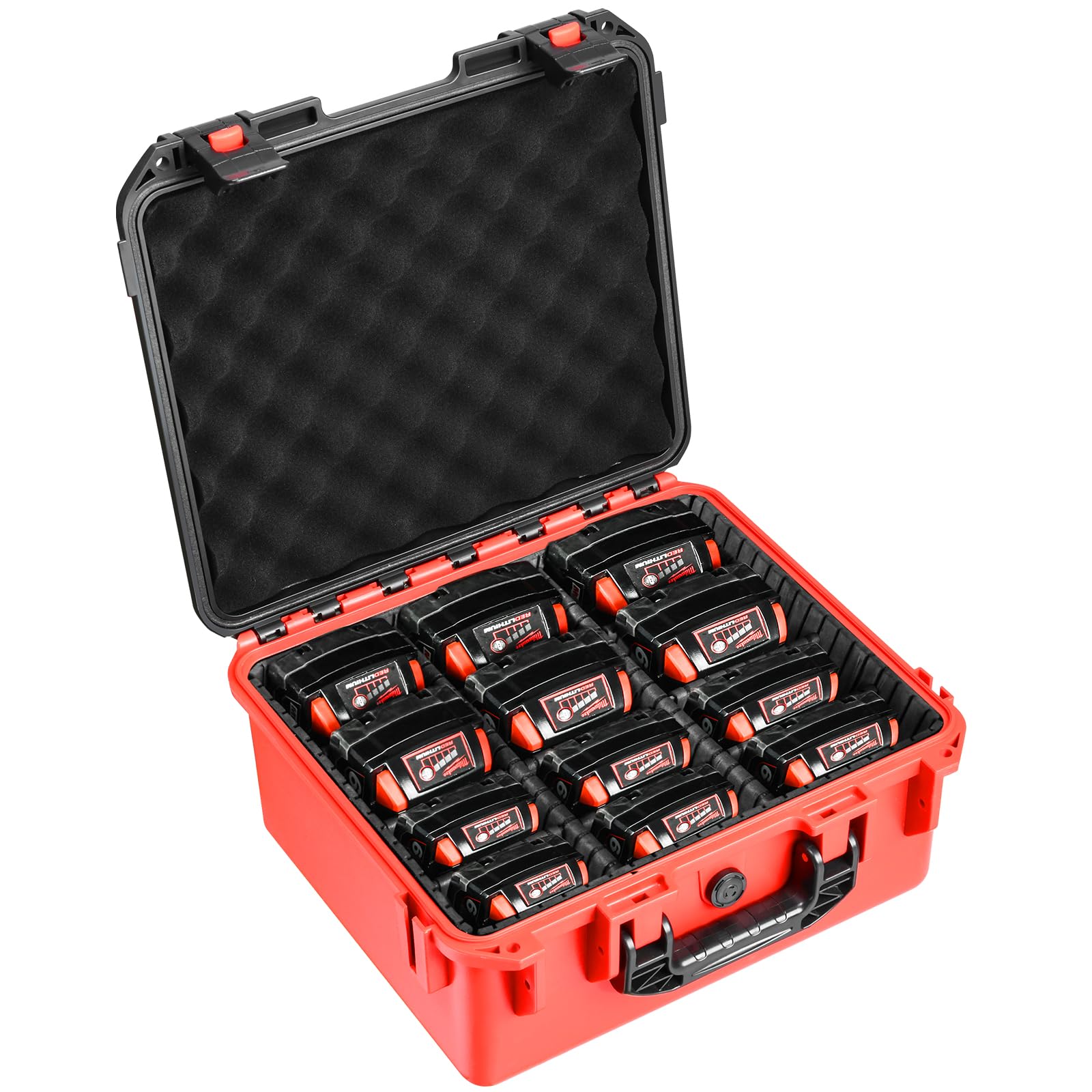 Amazon.com: LOTOCASE Storage Case for Milwaukee Battery