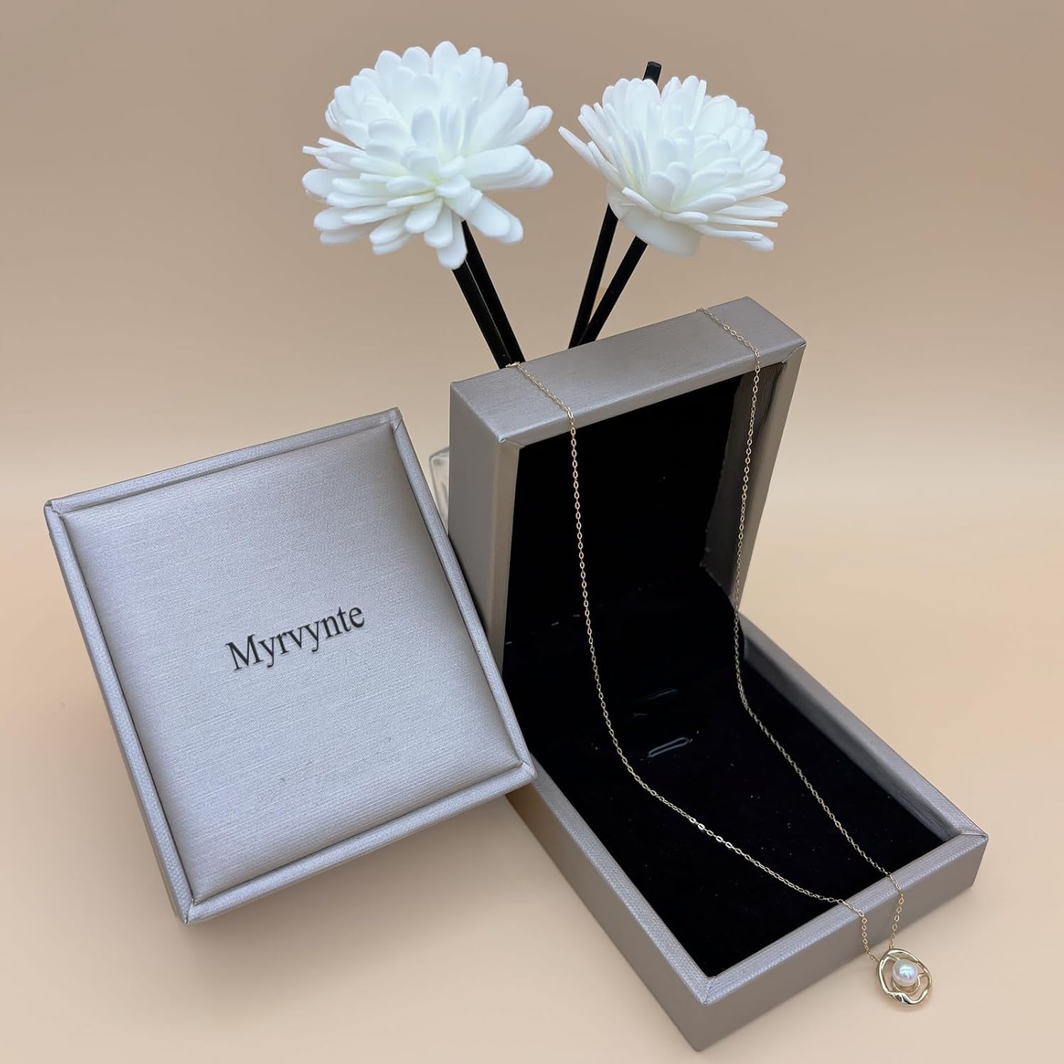 Pearl Necklaces for Women,Charm Choker Necklaces with Natural Freshwater Cultured Pearls,Dainty Pendants Necklaces Daily Wear or Fashion Gift for Women,Valentine's Day gift - Image 7