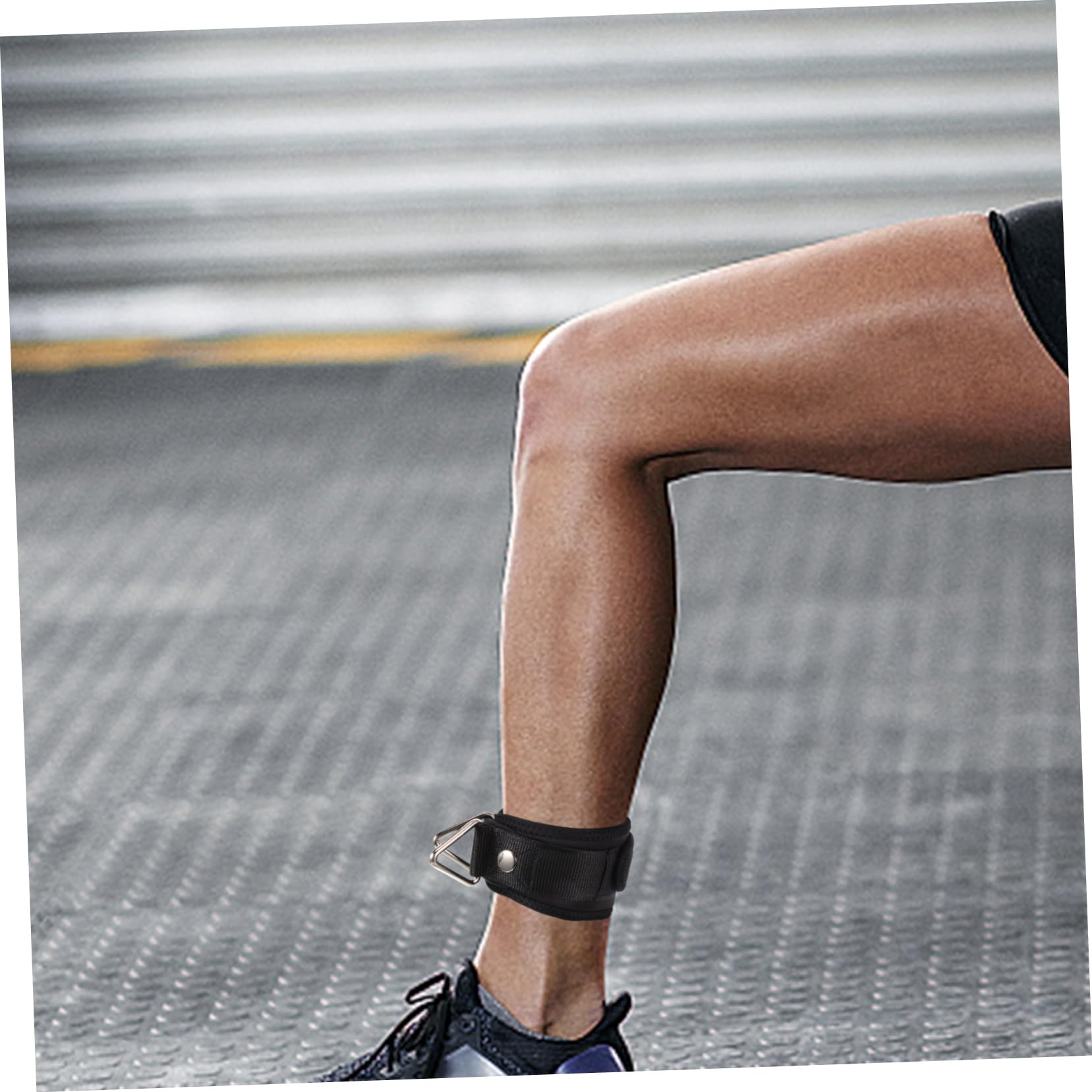 Toyvian Verstellbarer Knöchelriemen für Fitness Tragbares Ankle Strap für Kabelmaschinen für Beintraining und Gym Zubehör Langlebig für Fitnesslevels