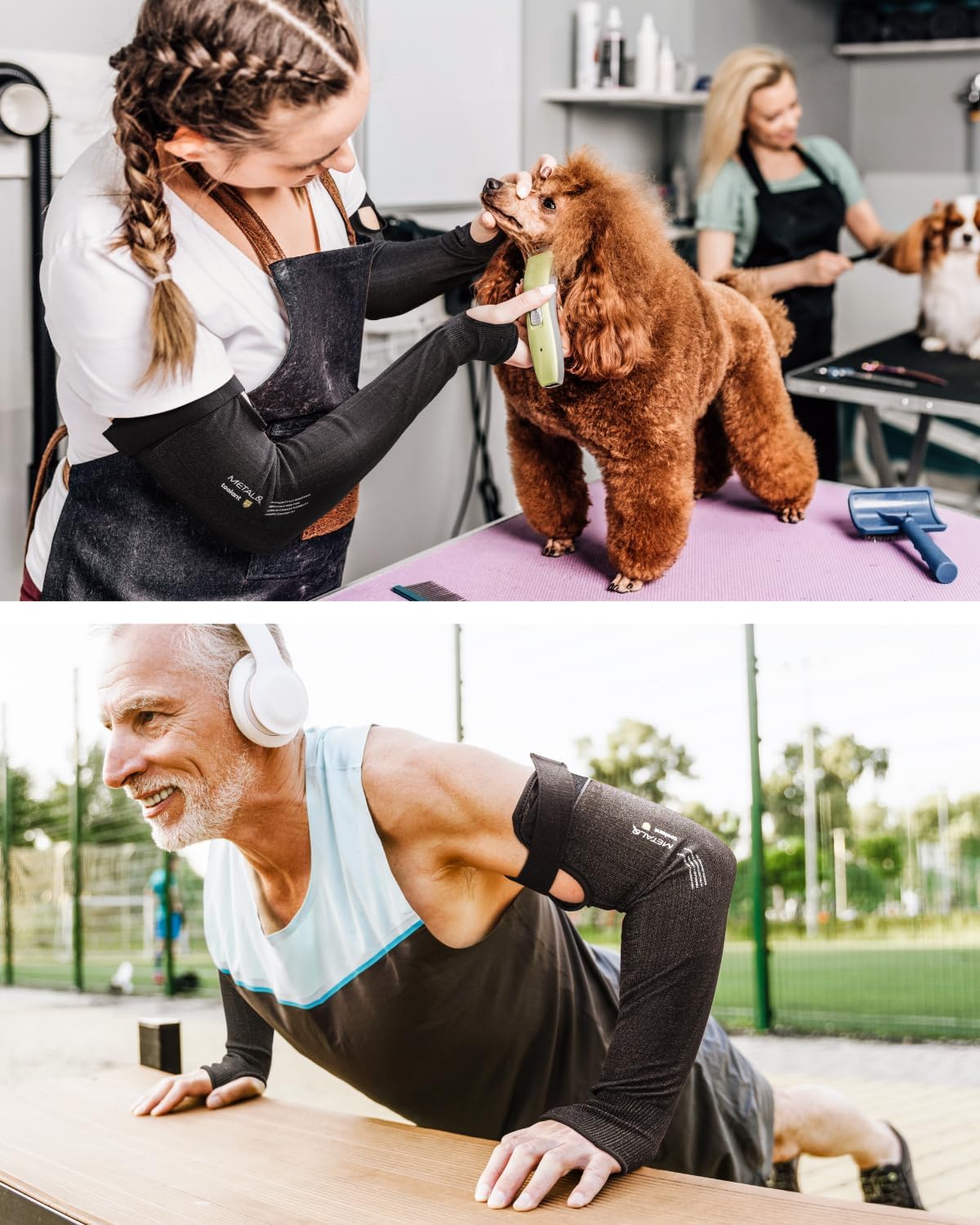 Ultra-Comfort Cut Resistant Sleeves for Thin Skin and Bruising, Cooling Protective Arm Sleeves for Gardening, Farming, Yard - Image 6