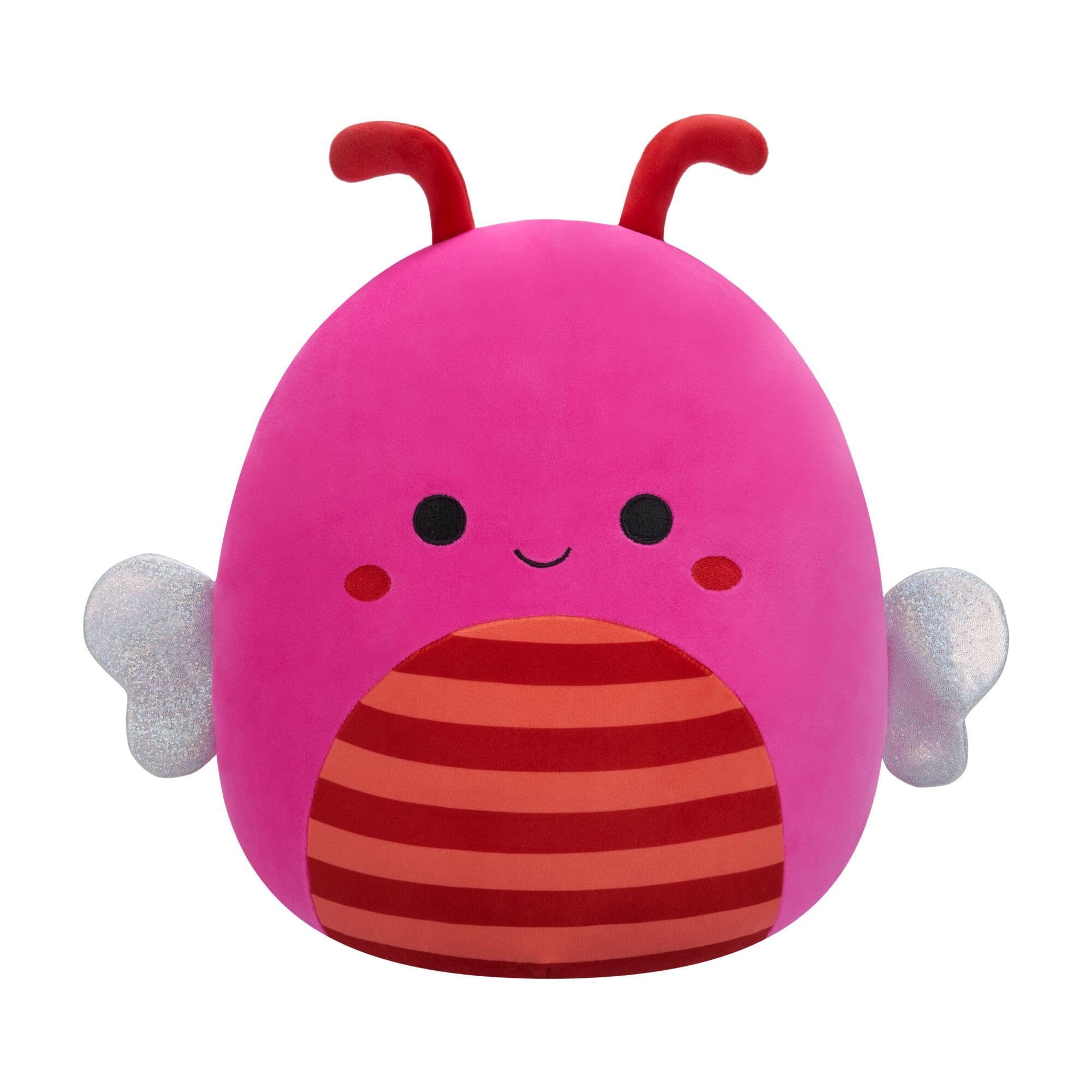 Squishmallows Original 12-Inch Mara the Hot Pink Bee - Official Jazwares Plush
