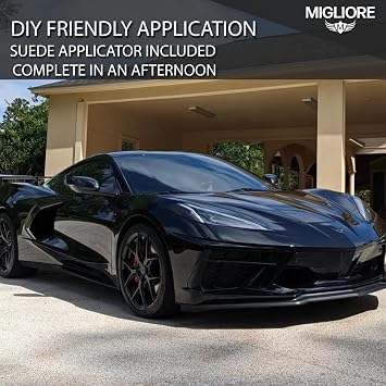 Migliore Forte Coating: 9H High Strength Premium Graphene Coating 5+ Years of Protection Apply After Car Wash Clay Bar Buffer Polisher Auto Marine Boat Motorcycle