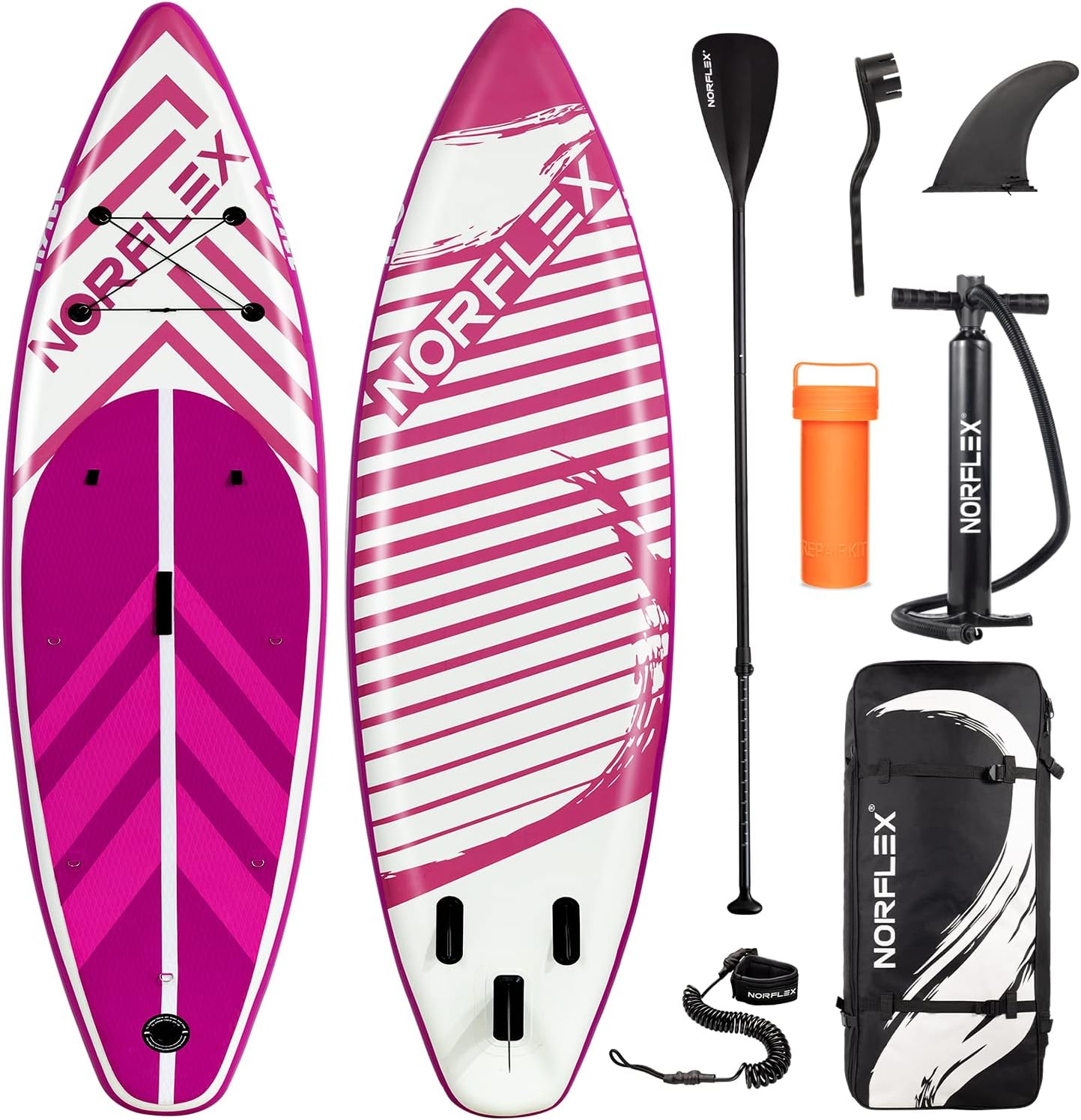 NORFLEX 10ft 6in Inflatable Paddle Board Bundle Stand Up Paddle Board
