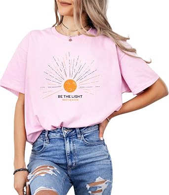 Christian Graphic T-Shirt Bible Verse, Faith & Inspirational Designs Floral & Nature Scripture Tees Unisex Cotton