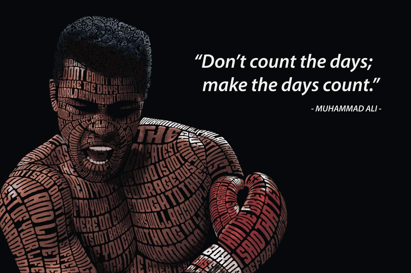 Buy FUN TRIBE CREW Muhammad Ali s 11” x 17” Boxing s Muhammad Ali