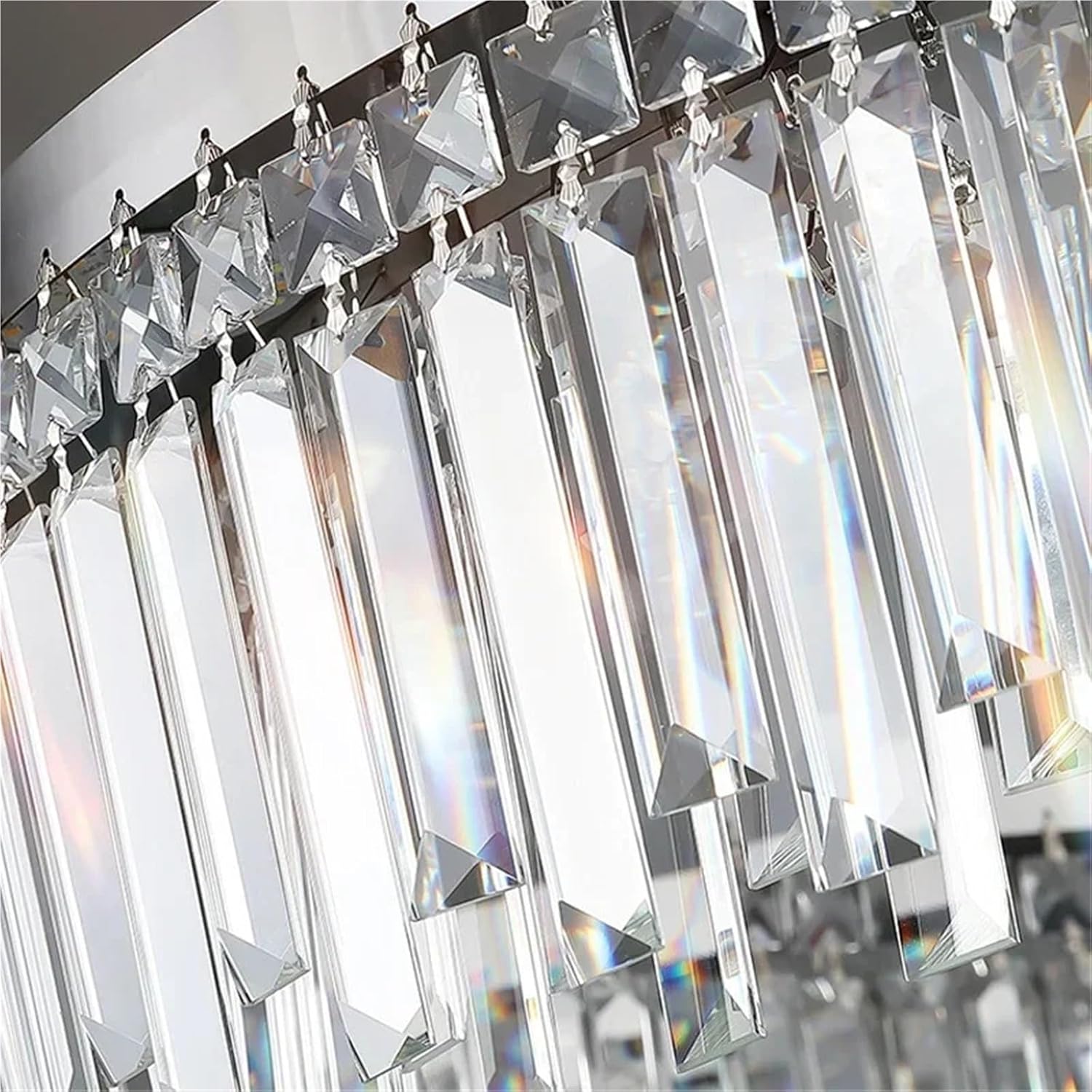 Nordic Style Crystal LED Pendant Lights for Living Dining Room Kitchen Food Tables Bedroom Chandelier Decor Light Fixture,luminaire