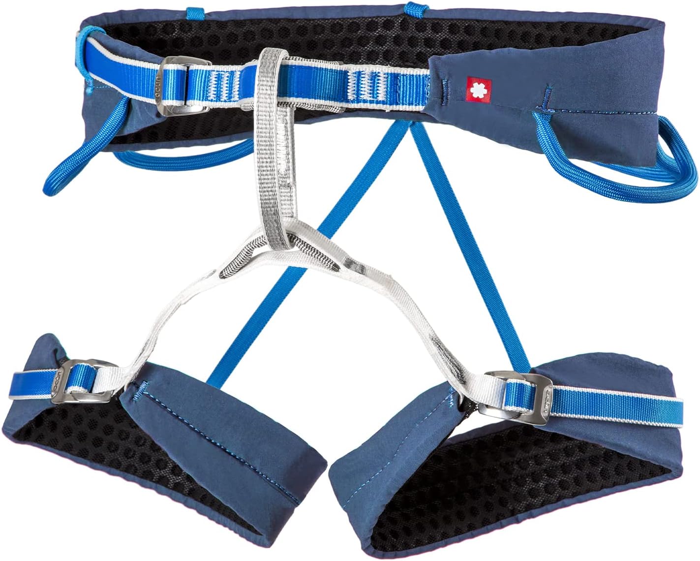 Ocun FLIT 3 Rock Climbing Harness | Lightweight, 3 Buckle Half Body Harness for Rappelling & Belaying Climbing Belt