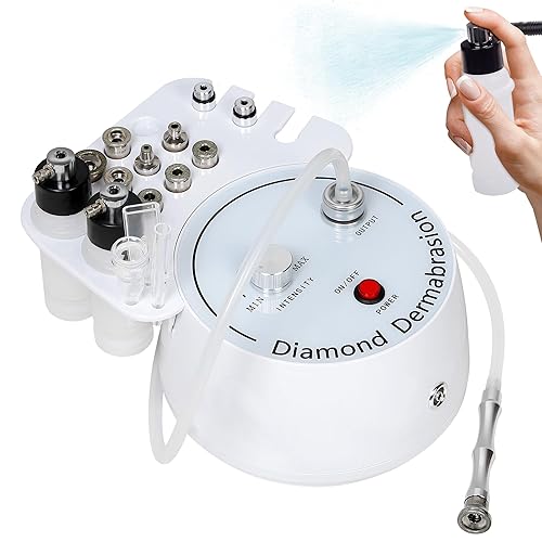 Kendal Máquina de microdermabrasión profesional, máquina de dermoabrasión de diamante 3 en 1, equipo de belleza facial para dermoabrasión,