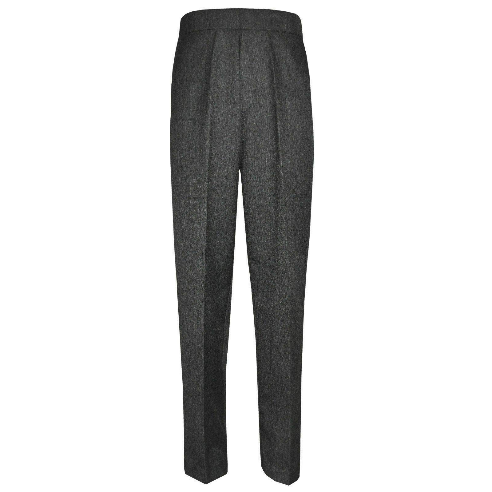 Romaans Pantalones escolares elásticos para niños de 2, 3, 4, 5, 6, 7, 8, 9, 10, 11, 12, 13 años