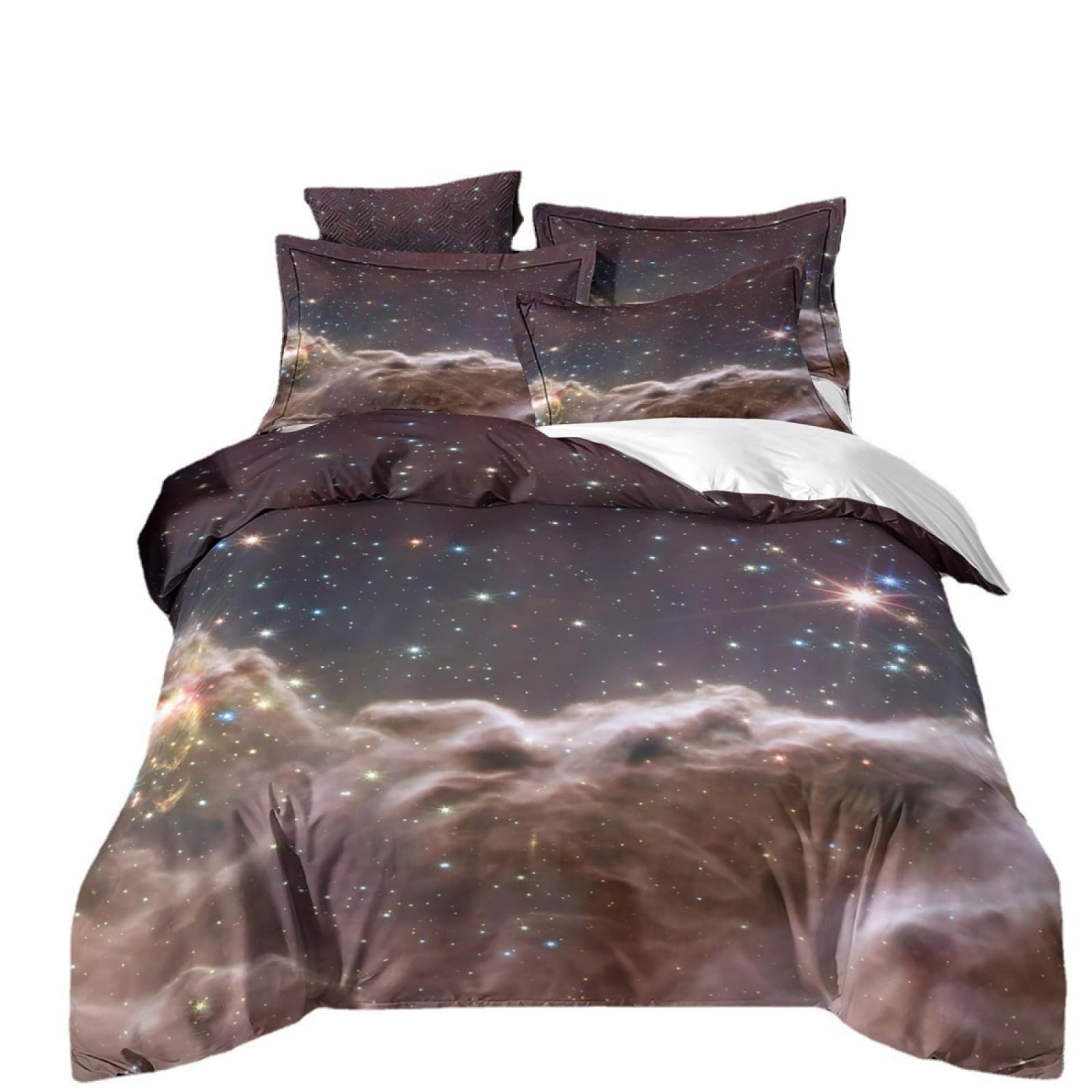 King Size Duvet Cover Sets Retro Grey Star King Size Bedding
