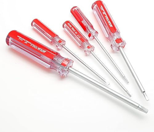 Miniatura 2 de Juego de 5 destornilladores de cabeza triangular, destornilladores magnéticos triangulares para reparación de juguetes y desmontaje de baterías,