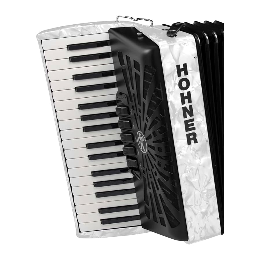 アコーディオン　HORNER　ブラボーIII Amazon.com: Hohner Bravo III 72 Chromatic Piano Key