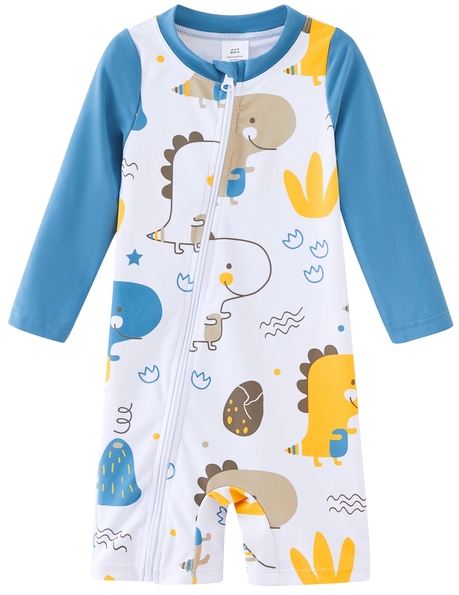 UMELOK Baby Boy Swimsuit UPF 50+ Sun Protection Rash Guard Swimwear