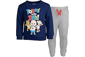 Cocomelon Sweatshirt and Jogger Outfit for Toddler Boys