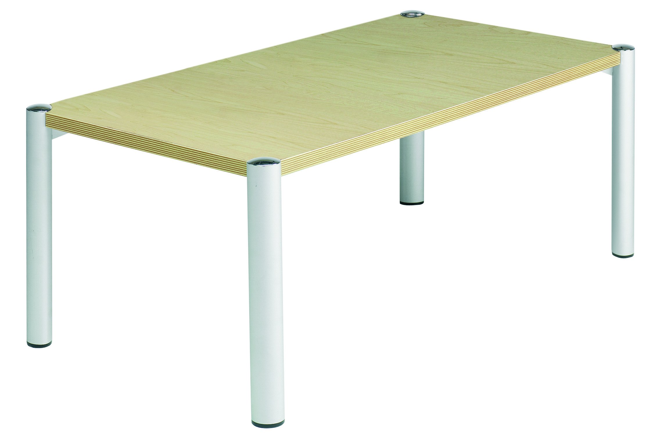 Office Hippo Rectangular Reception Coffee Table, Beech