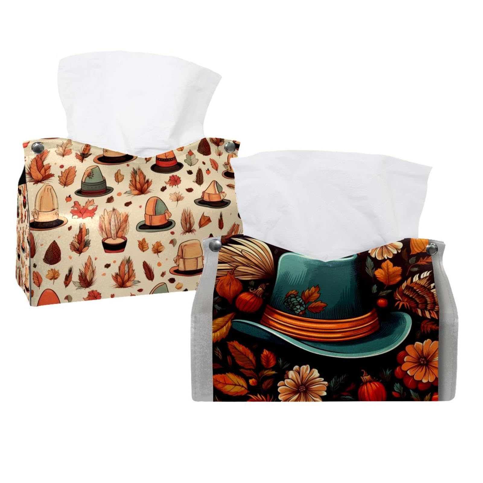 Chapeau de Thanksgiving porte-mouchoirs idéal pour table d'automne