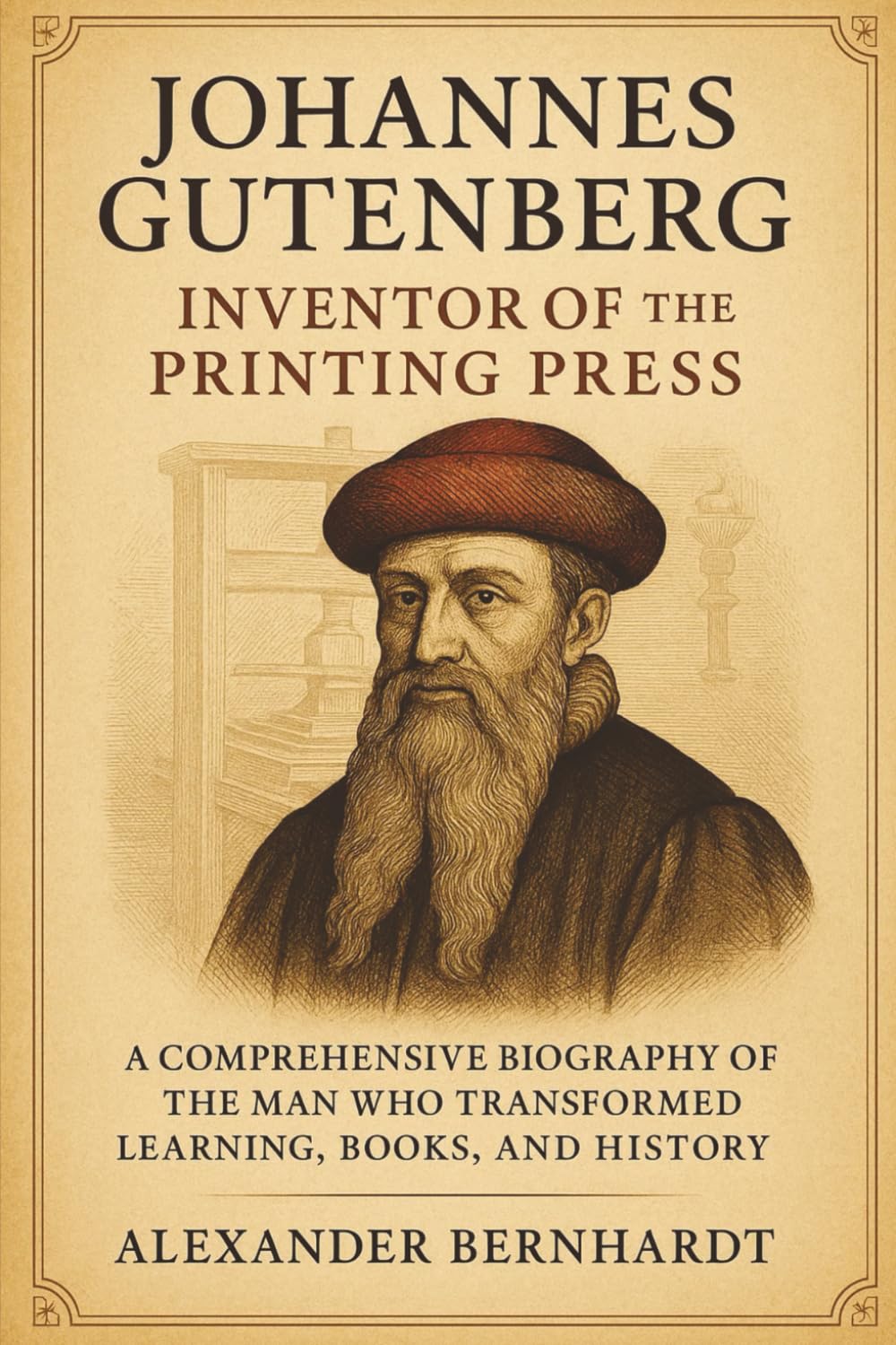 Johannes Gutenberg: Inventor of the Printing Press: A Comprehensive Biography of the Man Who Transformed Learning, Books, and History (Rise of German ... of Ambition, Influence, and Global Legacy)