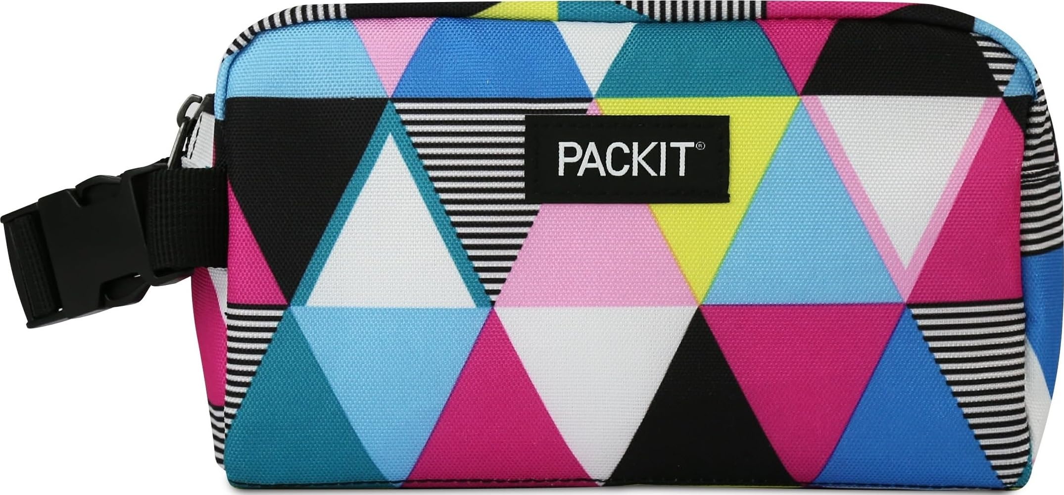 PackIt Freezable Snack Box, Triangle Stripes