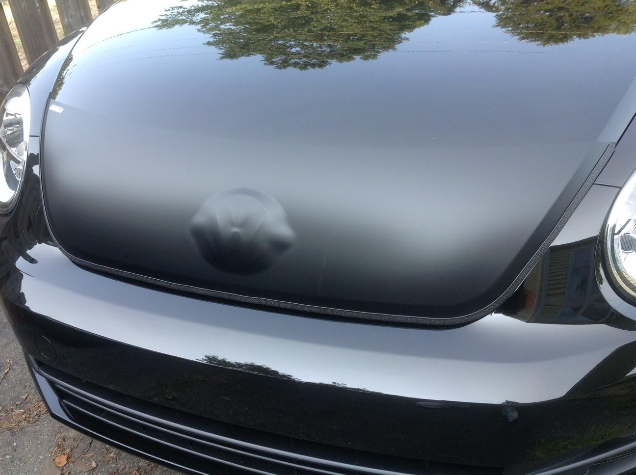 Magnetic Car Bra for 2012-2015 VW Beetle - Black