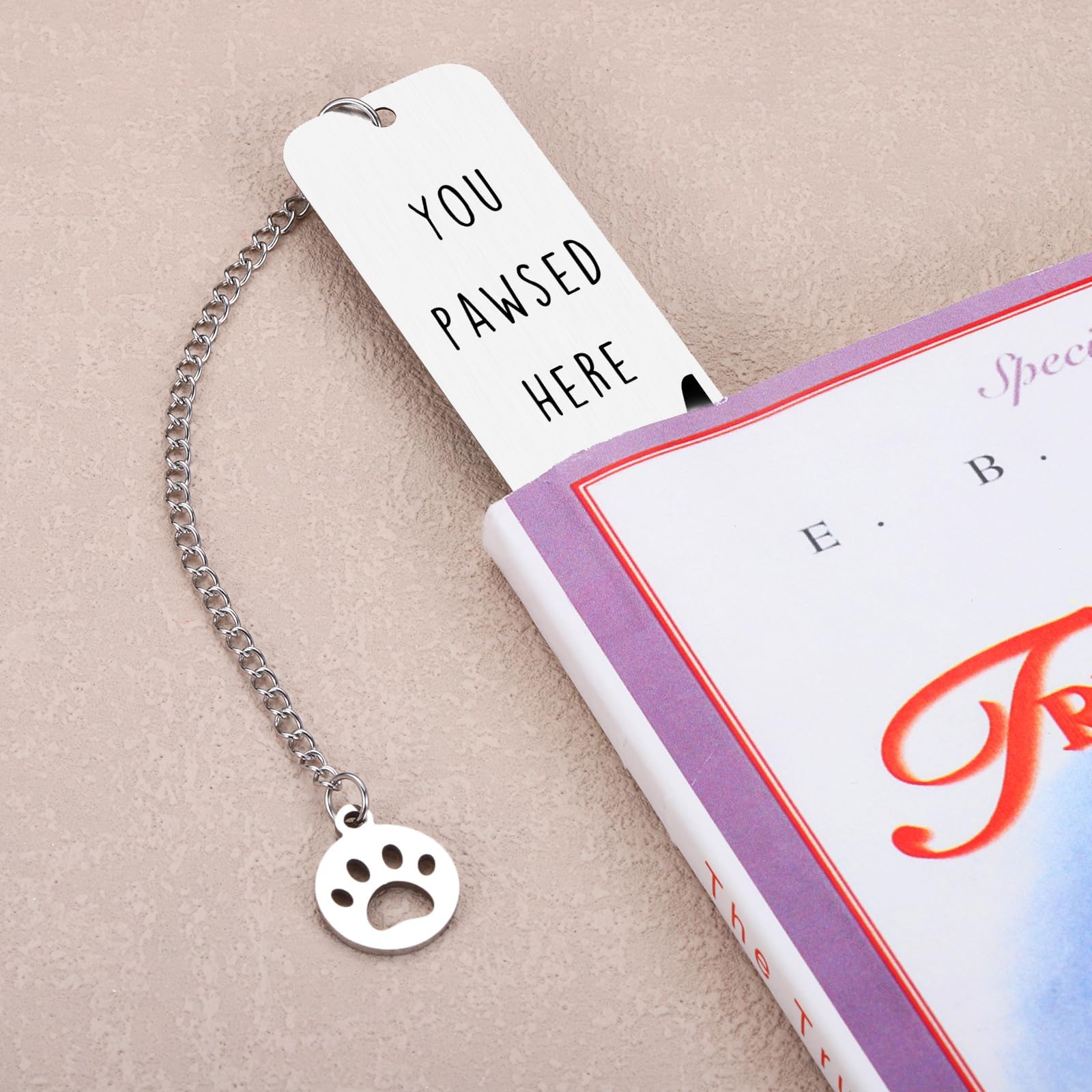 Cat Gifts for Women, Cat Lover Gifts for Women Men Reader, Graduation Gift for Her Him, Cute Bookmarks for Cats Mom Dad Girl Boy, Birthday Gift for Book Lovers, Bookish Gift Reading Accessories