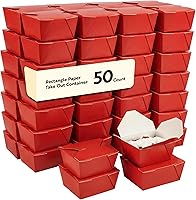 Vista 42 de Restaurantware Contenedor desechable para llevar, 30 oz / #1, negro