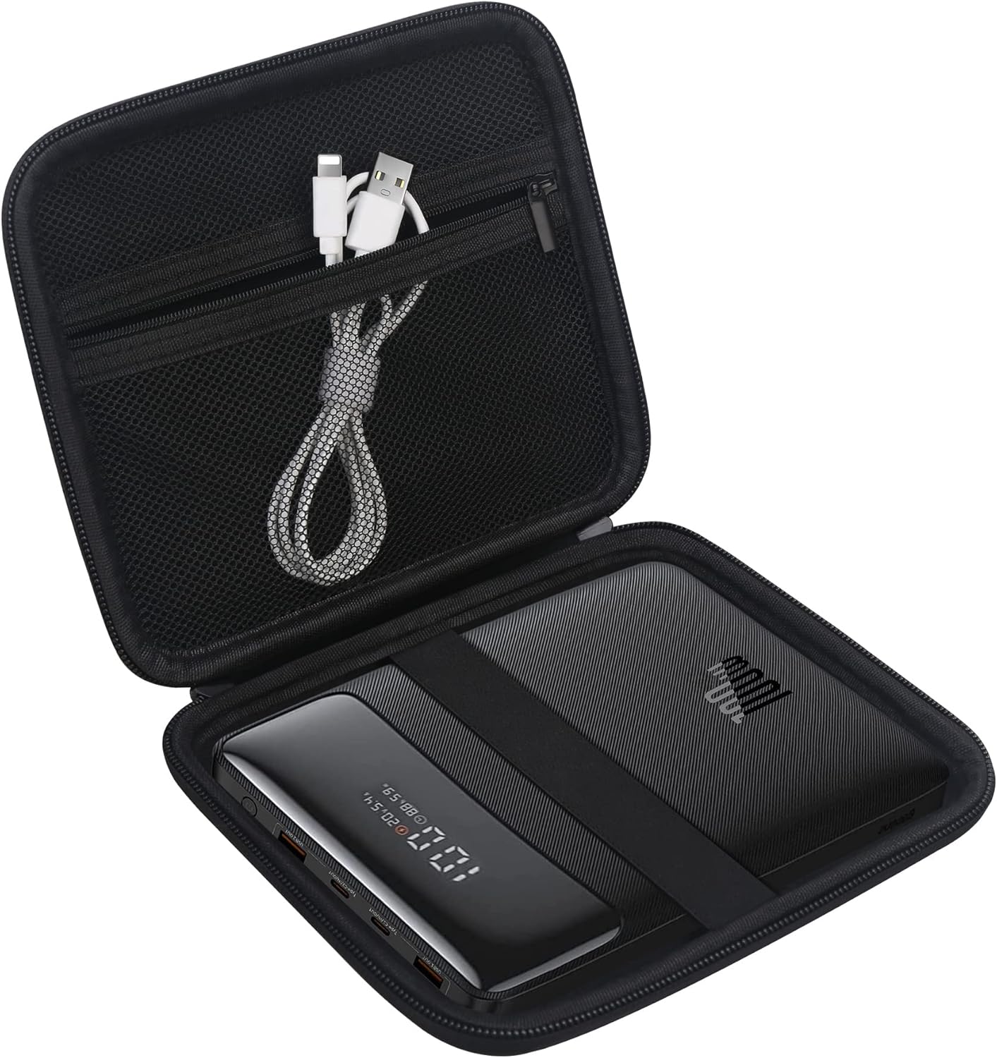 Elonbo Hard Travel Case for Baseus 100W USB C Portable