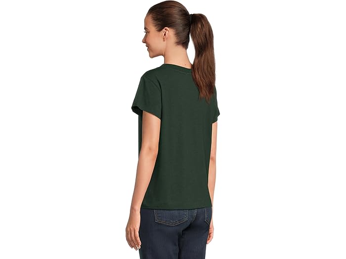 Lilla P Relaxed Short Sleeve V-Neck Tee - Image 5