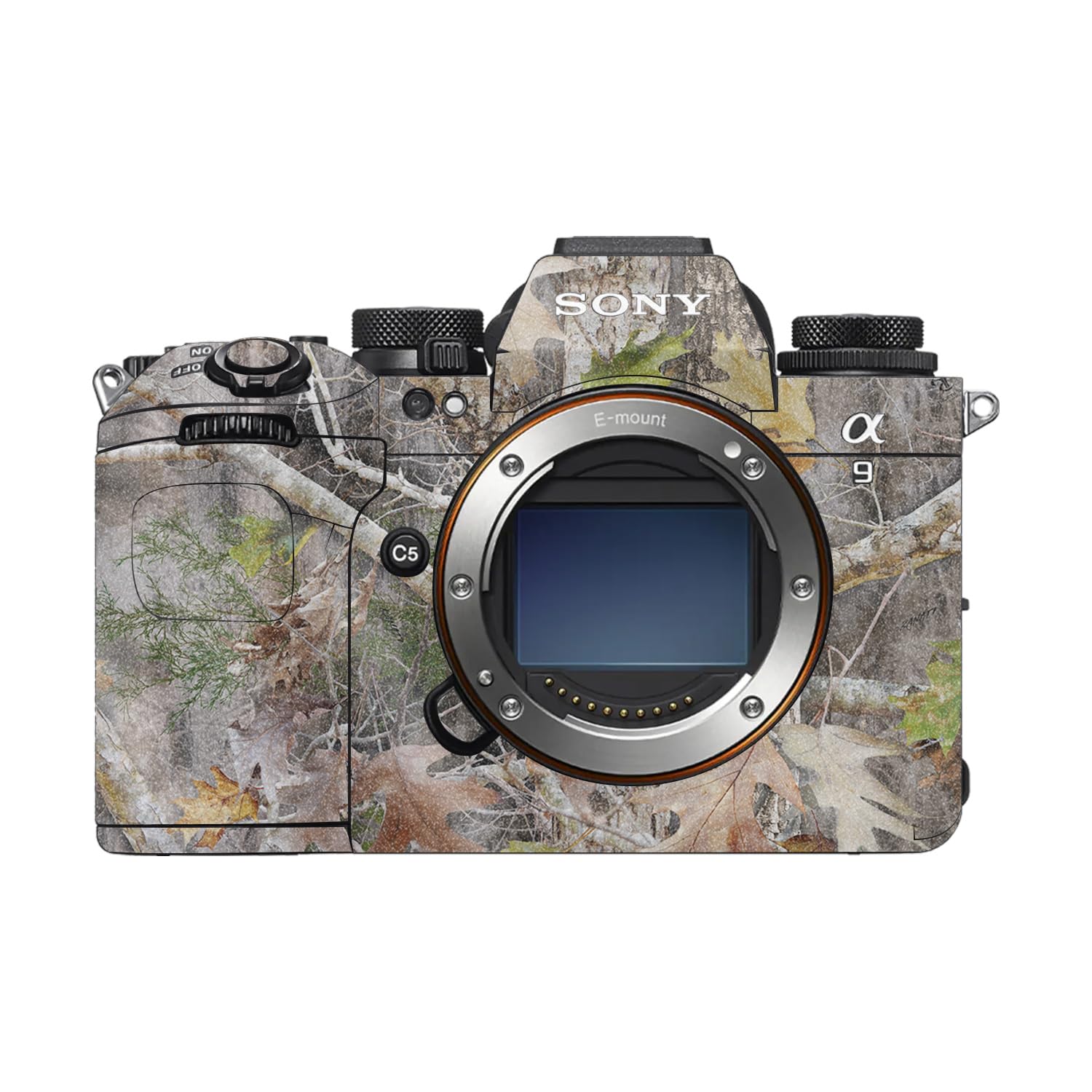 Glossy Glitter Camera Skin Compatible with Sony Alpha 9 III (2024) - Kanati - Premium 3M Vinyl Protective Wrap Decal Cover - Easy to Apply | Crafted in the USA by MightySkins