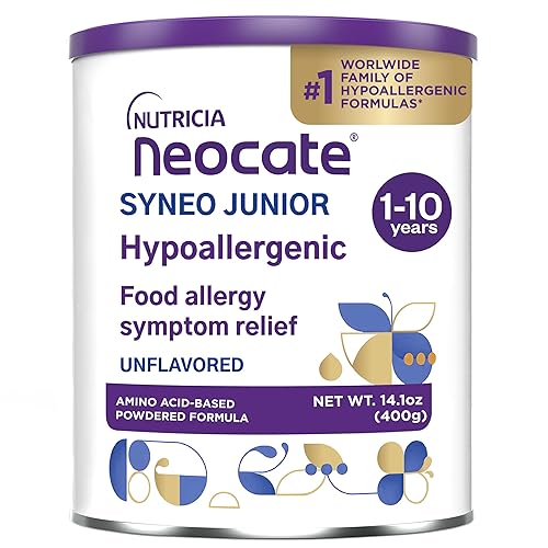 Miniatura 20 de Nutricia Neocate Junior - Fórmula hipoalergénica, sin lácteos, a base de aminoácidos para niños de 1 año en adelante - Para niños pequeños, niños